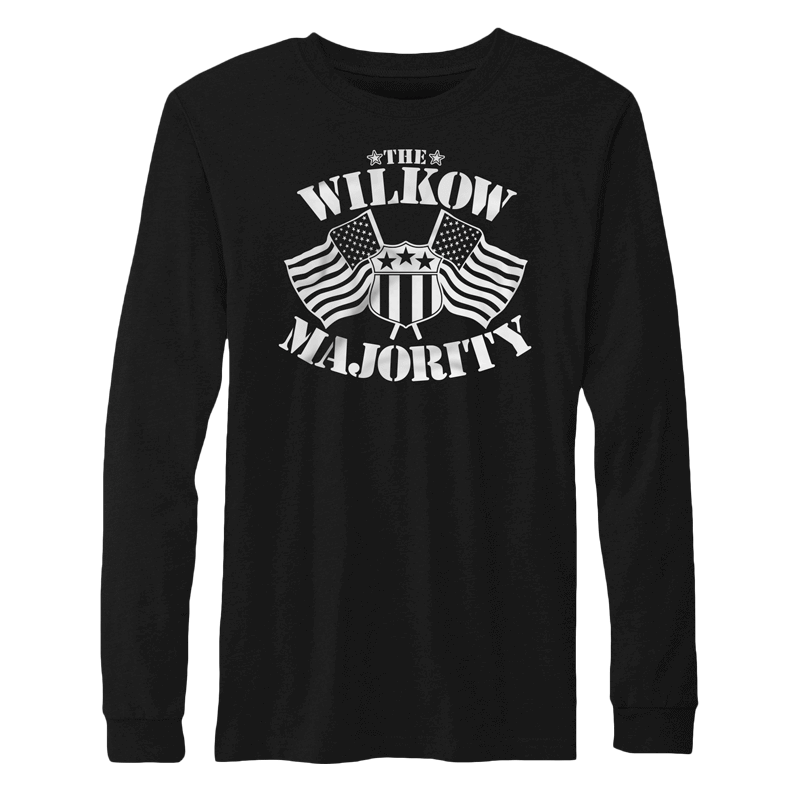 Wilkow Majority T-Shirt - Men's Long Sleeve Crew Neck